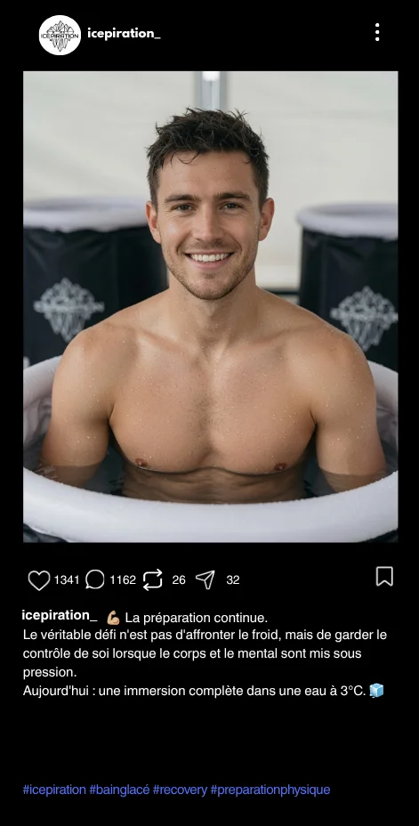 Publication Instagram réalisée pour un client, 10 sur 16.