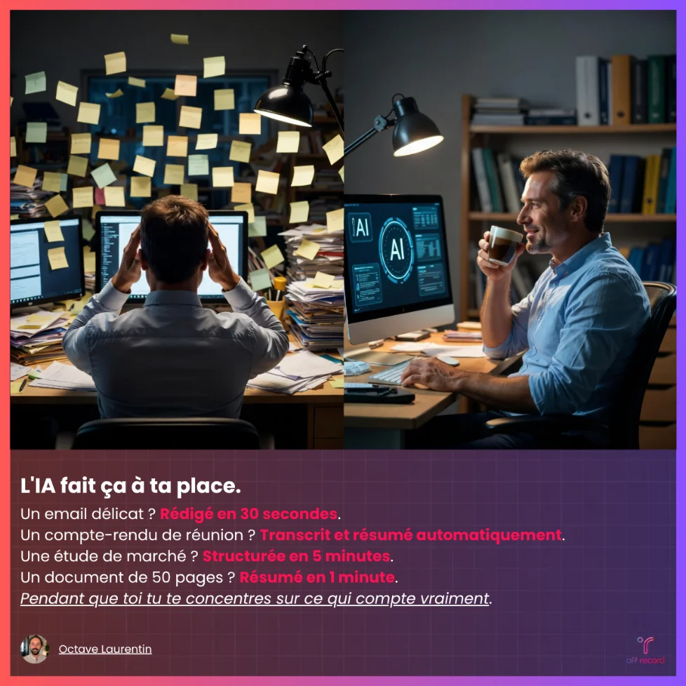 Planche d'un carrousel LinkedIn réalisé pour un client, 3 sur 5.